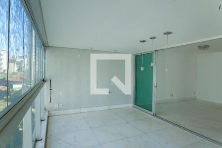 Varanda da Sala de apartamento à venda com 3 quartos, 198m² em Vila da Serra, Nova Lima