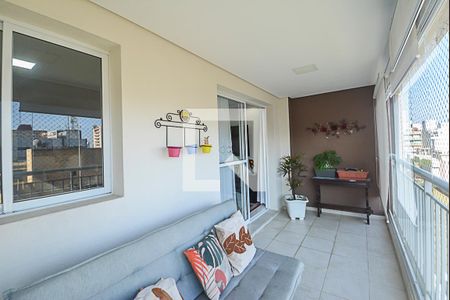 Sacada de apartamento à venda com 3 quartos, 104m² em Centro, São Bernardo do Campo