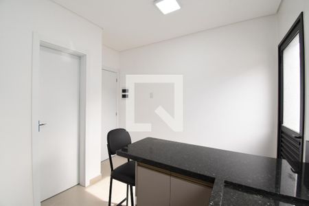 Sala/Cozinha de kitnet/studio para alugar com 1 quarto, 26m² em Cajuru, Curitiba