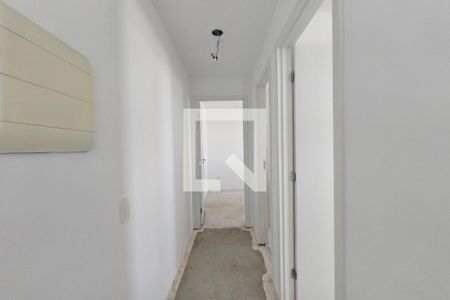 Corredor - Quartos de apartamento à venda com 2 quartos, 44m² em Vila Palacios, Campinas