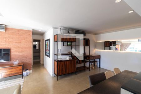 Salas de apartamento para alugar com 2 quartos, 103m² em Jardim Madalena, Campinas