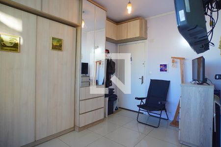 Sala _Quarto de kitnet/studio à venda com 1 quarto, 24m² em Centro Histórico, Porto Alegre