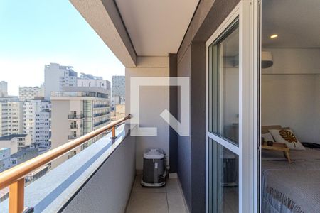 Varanda de apartamento para alugar com 1 quarto, 38m² em República, São Paulo