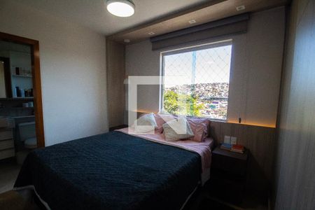 Quarto 01- Suite de apartamento à venda com 2 quartos, 60m² em Salgado Filho, Belo Horizonte