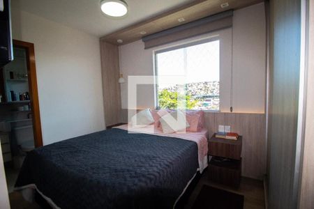Quarto 01- Suite de apartamento à venda com 2 quartos, 60m² em Salgado Filho, Belo Horizonte