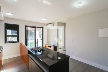Sala/Cozinha de apartamento para alugar com 2 quartos, 50m² em Centro, Canoas