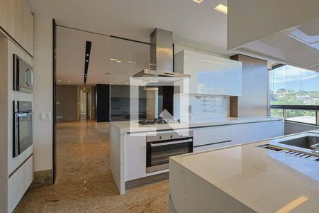 Cozinha de apartamento para alugar com 3 quartos, 245m² em Vale do Sereno, Nova Lima