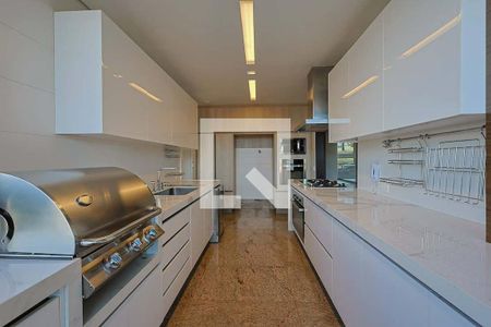 Cozinha de apartamento para alugar com 3 quartos, 245m² em Vale do Sereno, Nova Lima