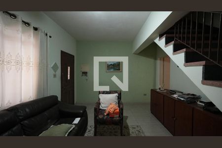 Sala de casa à venda com 2 quartos, 109m² em Vila Camilópolis, Santo André