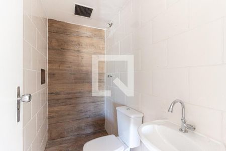 Banheiro de kitnet/studio para alugar com 1 quarto, 28m² em Campos Elíseos, São Paulo