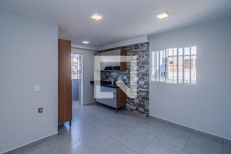 sala e cozinha compartilhadas_2 de apartamento para alugar com 1 quarto, 35m² em Sacomã, São Paulo