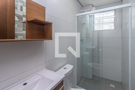 banheiro social_1 de apartamento para alugar com 1 quarto, 35m² em Sacomã, São Paulo