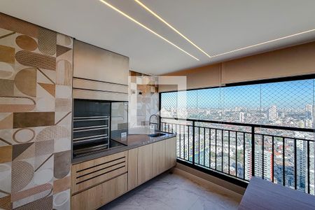 Varanda da Sala de apartamento à venda com 3 quartos, 106m² em Sacomã, São Paulo