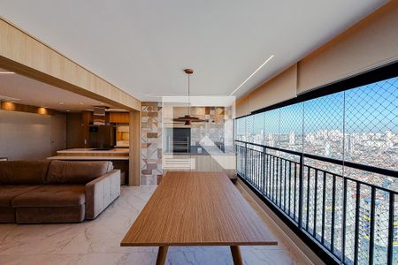 Varanda da Sala de apartamento à venda com 3 quartos, 106m² em Sacomã, São Paulo