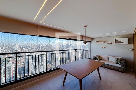 Varanda da Sala de apartamento à venda com 3 quartos, 106m² em Sacomã, São Paulo