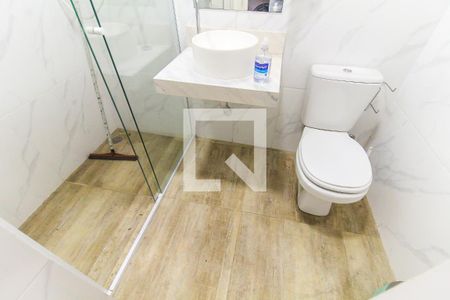 Banheiro da Suíte de casa à venda com 2 quartos, 130m² em Vila São Silvestre (zona Leste), São Paulo
