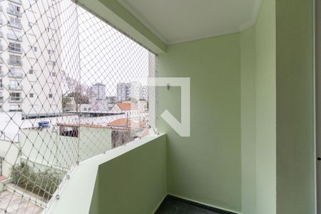 Varanda da Sala de apartamento para alugar com 2 quartos, 58m² em Bosque da Saúde, São Paulo