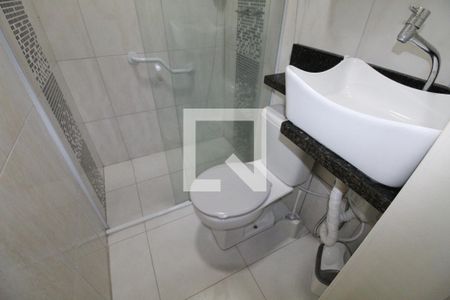 Banheiro da Suíte de casa para alugar com 1 quarto, 45m² em Bosque dos Eucaliptos, São José dos Campos