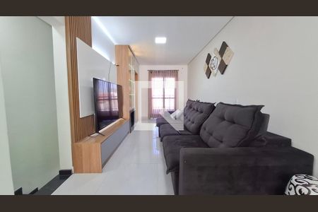 Sala de casa para alugar com 3 quartos, 130m² em Vila Camilópolis, Santo André