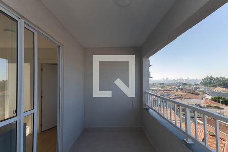 Varanda / Tanque  de apartamento para alugar com 2 quartos, 35m² em Vila Nilo, São Paulo