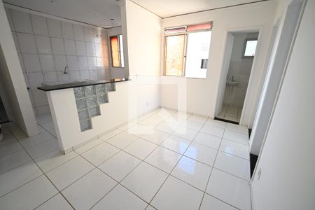 Sala de apartamento à venda com 2 quartos, 45m² em Condomínio Resindencial Marata, Goiânia