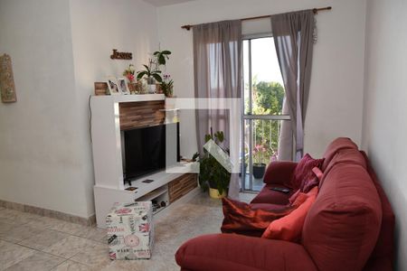 Sala de apartamento à venda com 2 quartos, 58m² em Jardim Pacaembu, Jundiaí