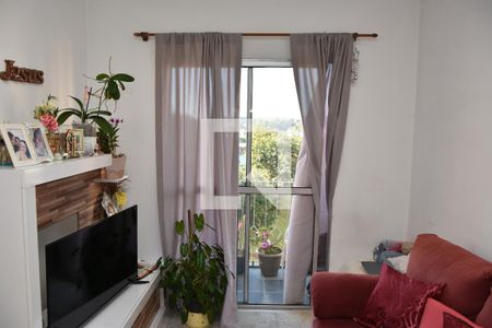 Sala de apartamento à venda com 2 quartos, 58m² em Jardim Pacaembu, Jundiaí