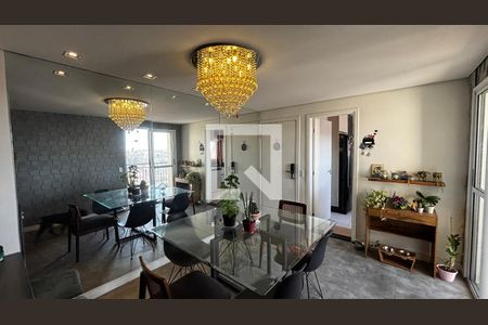 Sala - Sala de Jantar  de apartamento à venda com 3 quartos, 89m² em Campestre, Santo André