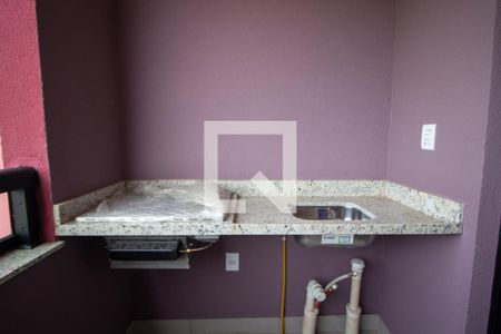 Varanda da Sala de apartamento para alugar com 1 quarto, 48m² em Jardim Guaruja, Sorocaba
