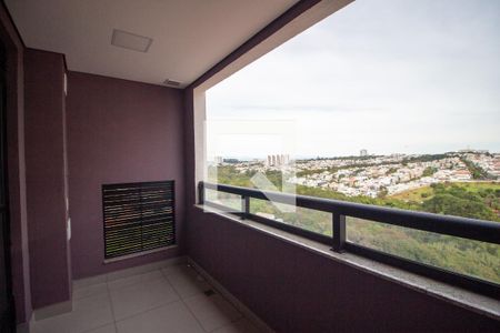 Varanda da Sala de apartamento para alugar com 1 quarto, 48m² em Jardim Guaruja, Sorocaba