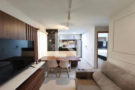 Sala de apartamento para alugar com 2 quartos, 44m² em Parque das Cachoeiras, Campinas