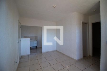 Sala de apartamento para alugar com 2 quartos, 45m² em Residencial Cristal, Votorantim