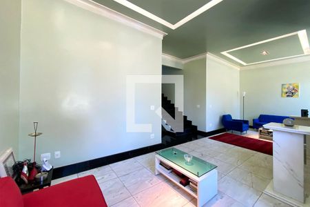 Sala de Estar de casa de condomínio à venda com 5 quartos, 357m² em Alphaville Nova Lima, Nova Lima