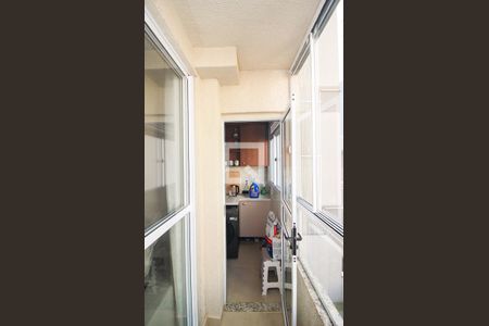 Varanda da Sala de apartamento à venda com 2 quartos, 55m² em Camaquã, Porto Alegre