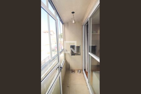 Varanda da Sala de apartamento à venda com 2 quartos, 55m² em Camaquã, Porto Alegre