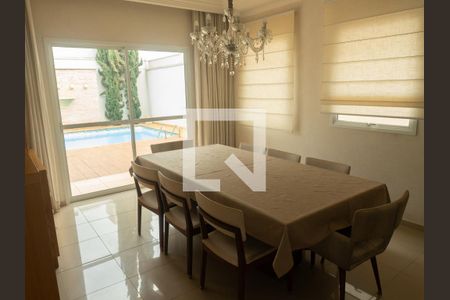 Sala de Jantar de casa de condomínio para alugar com 3 quartos, 235m² em Residencial Paineiras, Paulínia