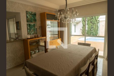 Sala de Jantar de casa de condomínio para alugar com 3 quartos, 235m² em Residencial Paineiras, Paulínia