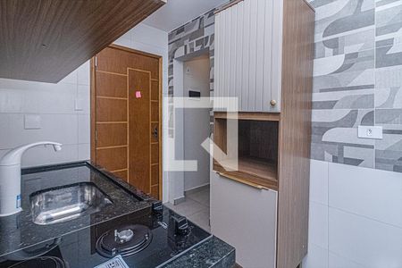 cozinha_4 de apartamento para alugar com 1 quarto, 20m² em Sacomã, São Paulo