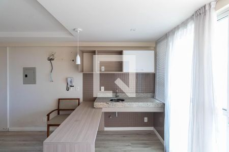 Sala/Cozinha de apartamento para alugar com 1 quarto, 38m² em Campo Grande, Rio de Janeiro