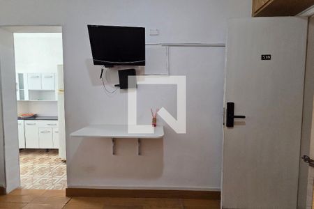 Sala de kitnet/studio para alugar com 1 quarto, 36m² em Guilhermina, Praia Grande