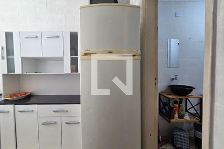 Cozinha de kitnet/studio para alugar com 1 quarto, 36m² em Guilhermina, Praia Grande