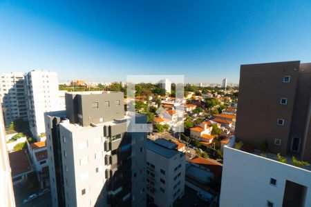 Vista da Sacada da Sala/Cozinha de apartamento para alugar com 1 quarto, 29m² em Planalto Paulista, São Paulo
