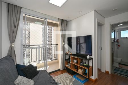 Sala  de apartamento para alugar com 2 quartos, 43m² em Jardim Monte Alegre, Taboão da Serra