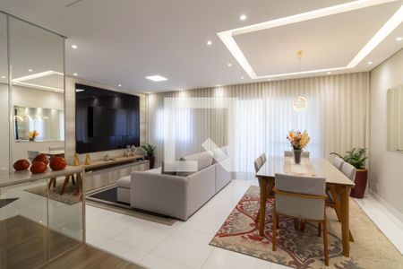 Sala de apartamento à venda com 3 quartos, 108m² em Vila Pirajussara, São Paulo