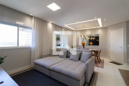 Sala de apartamento à venda com 3 quartos, 108m² em Vila Pirajussara, São Paulo