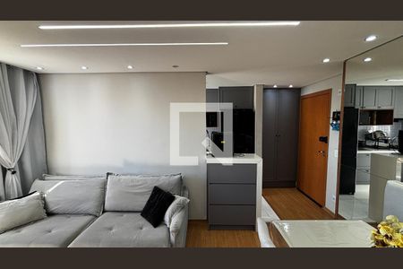 Sala - Sala de Jantar  de apartamento para alugar com 2 quartos, 43m² em Jardim Jamaica, Santo André