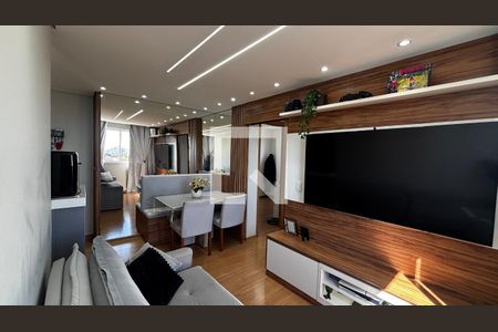 Sala - Sala de Jantar  de apartamento para alugar com 2 quartos, 43m² em Jardim Jamaica, Santo André