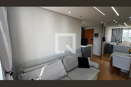 Sala - Sala de Jantar  de apartamento para alugar com 2 quartos, 43m² em Jardim Jamaica, Santo André