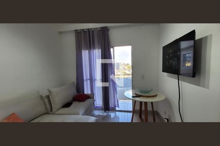 sala  de apartamento à venda com 2 quartos, 53m² em Ingá, Betim