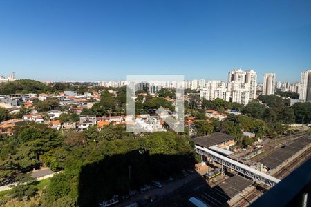 Sala - vista de apartamento para alugar com 1 quarto, 55m² em Vila Anastácio, São Paulo